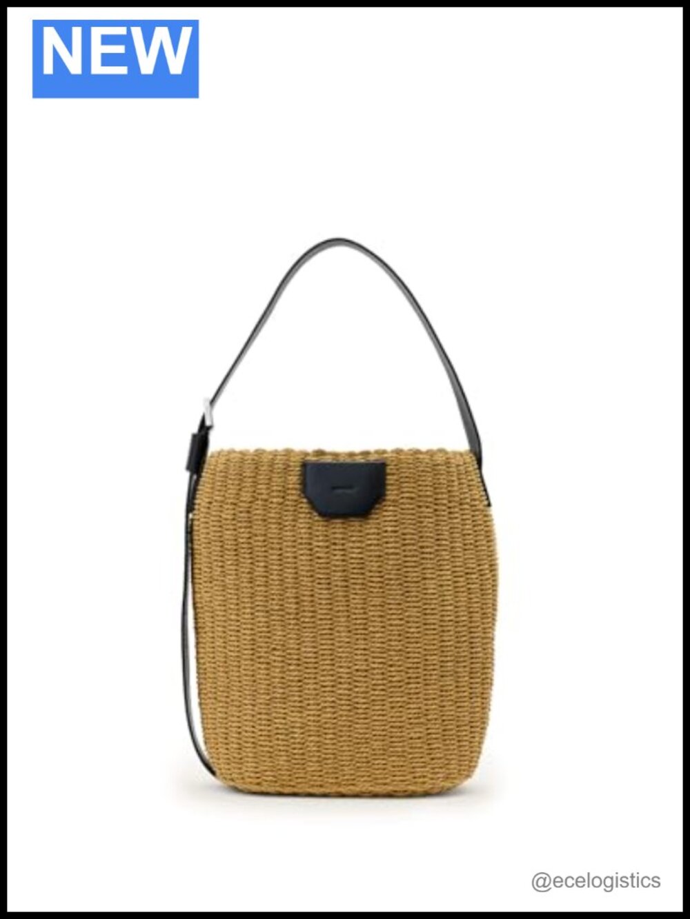 AllSaints Alba Paper Shoulder Bag - Lightweight Cotton Zip Top